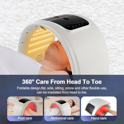 7 Colors LED Photon Beauty Machine Skin Rejuvenation Deep Hydration Nano Spray Face & Body Skin Care Spa Device